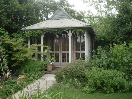 The summerhouse after eight years